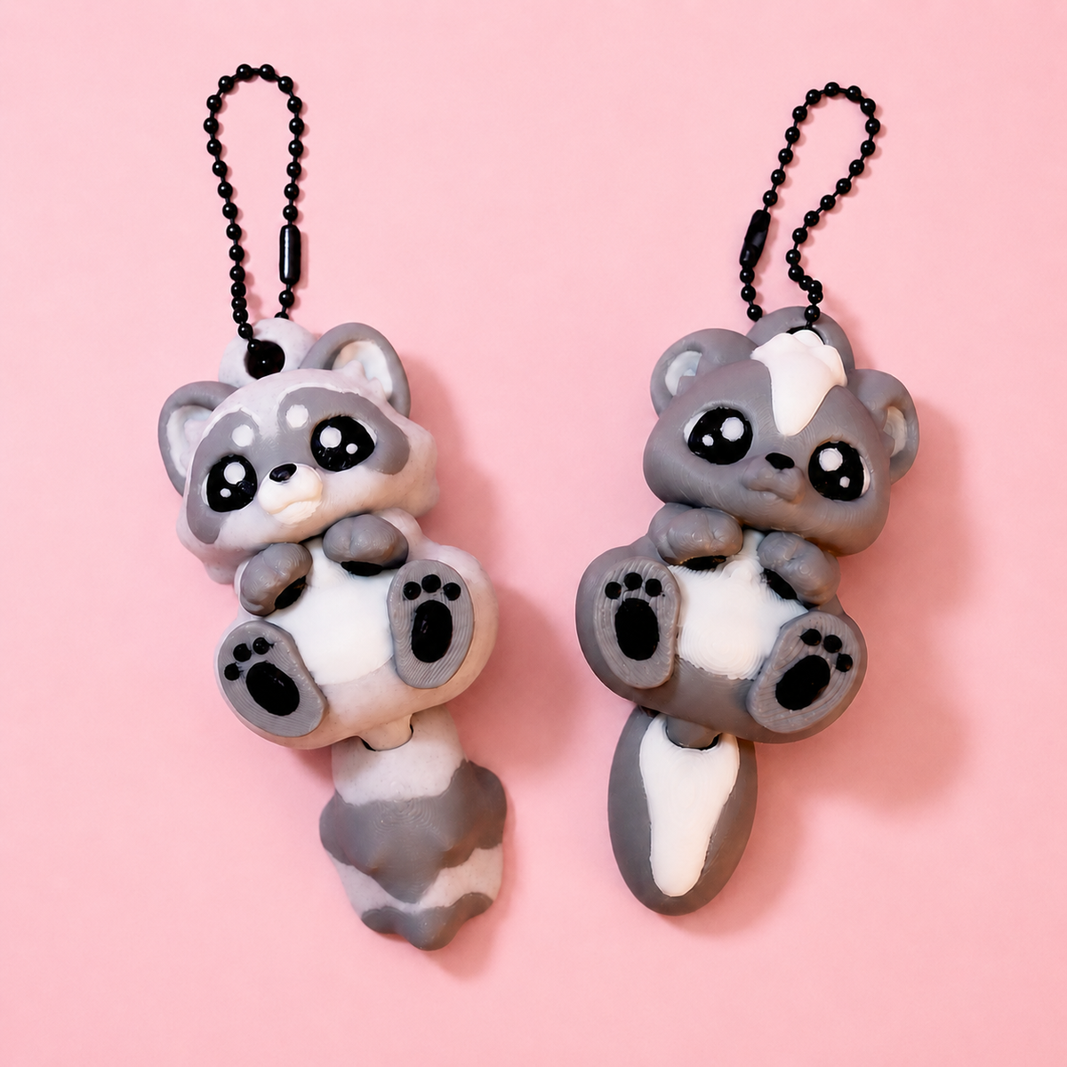 Flexi Trash Friends Keychains π¦π€