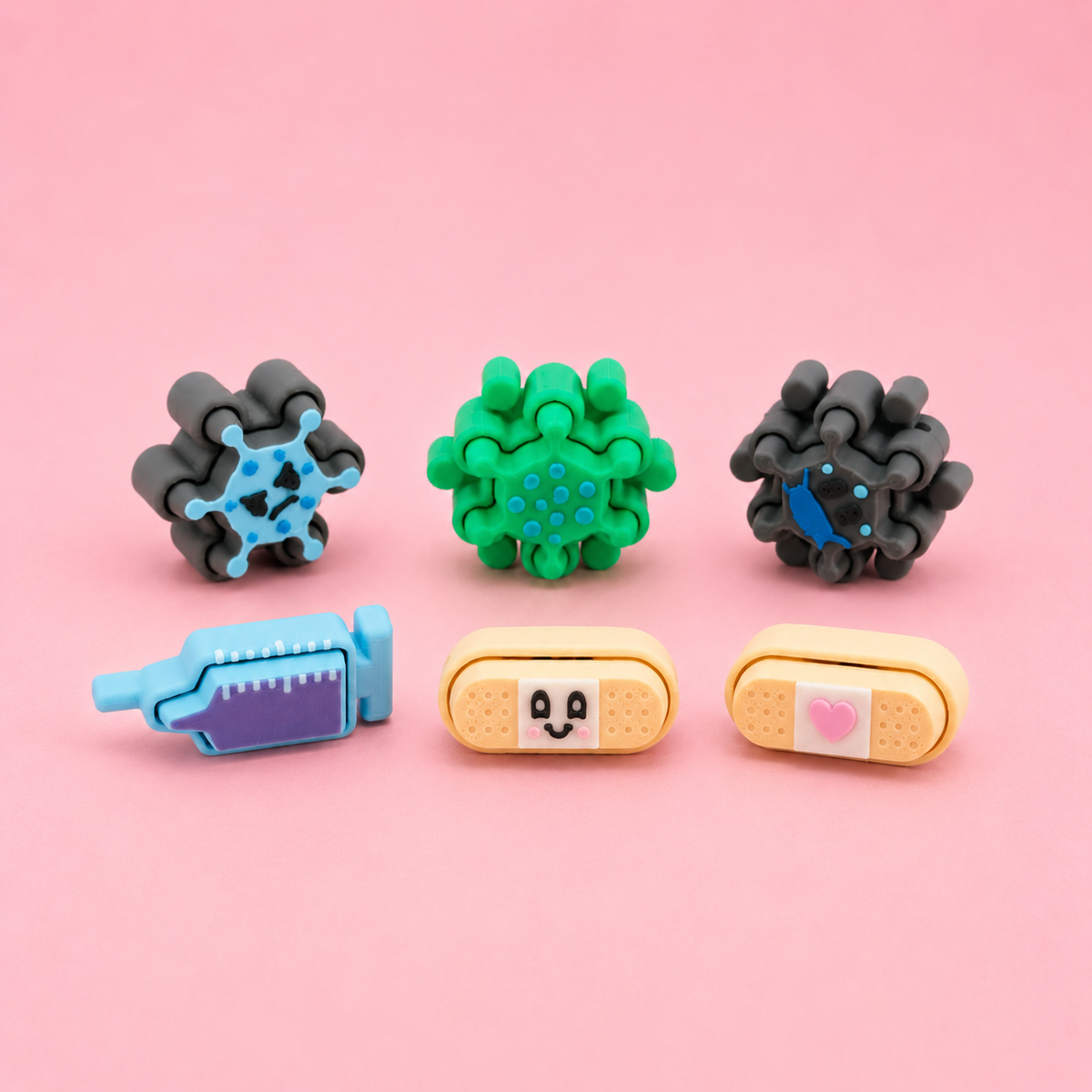 π§ͺ Rapid Culture 6-Pack | Medical-Themed Clickers