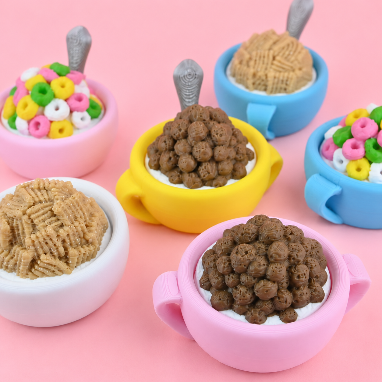 π₯£ Clicker Breakfast Bowls | Cereal Fidget Clickers