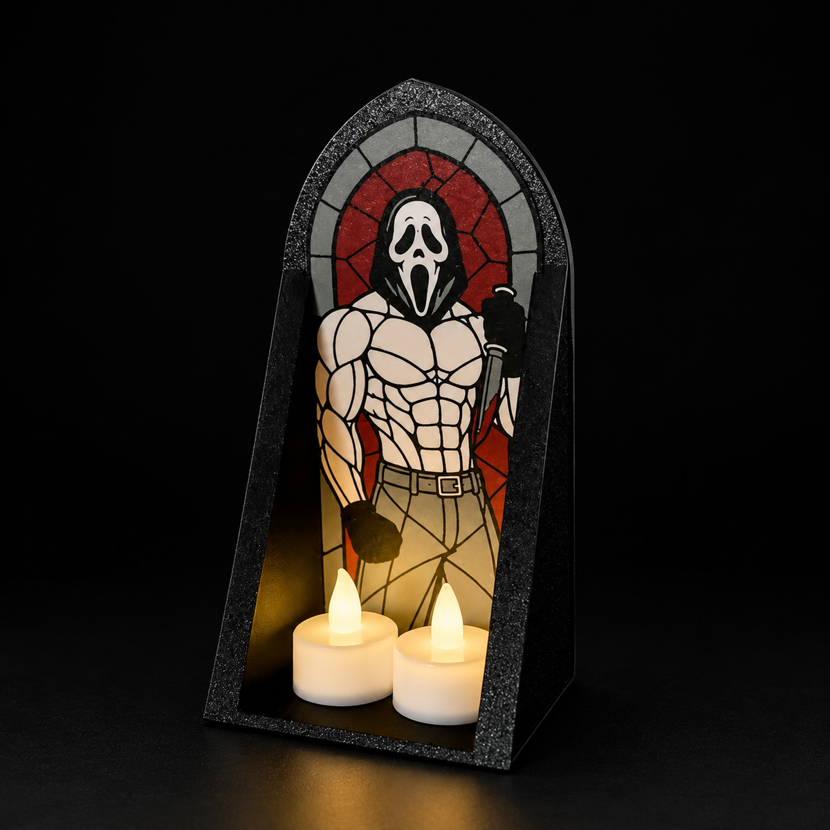 BookTok Stained Glass Book Nook Decor โจ๐