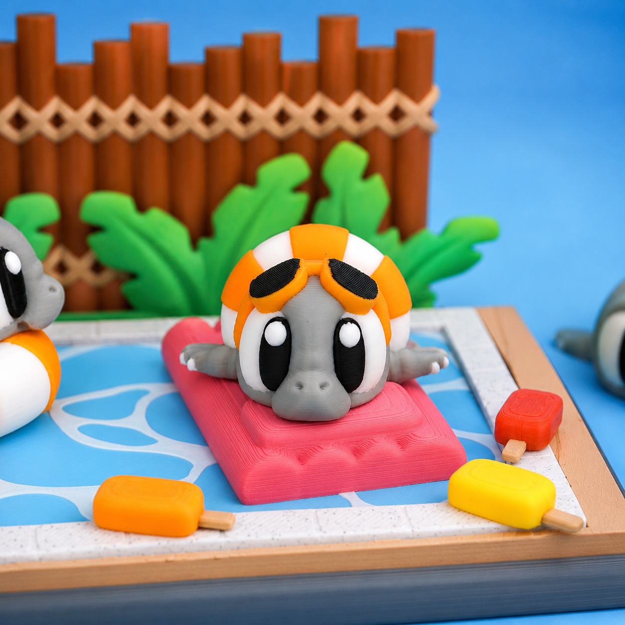 Manatee Pool Party Playset 🌴🩵