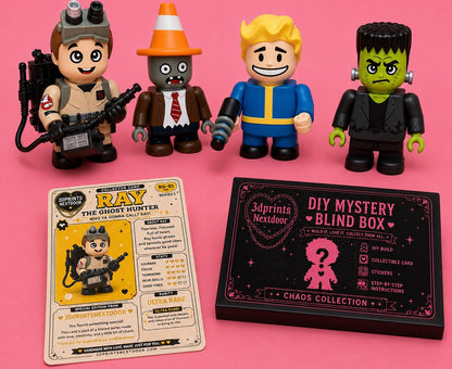 Chunky Brick-Inspired Character DIY Kit | Mystery or Pick Your Character