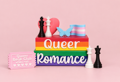 📚✨Romance  Reader Book Stack Decor | Pick Your Theme