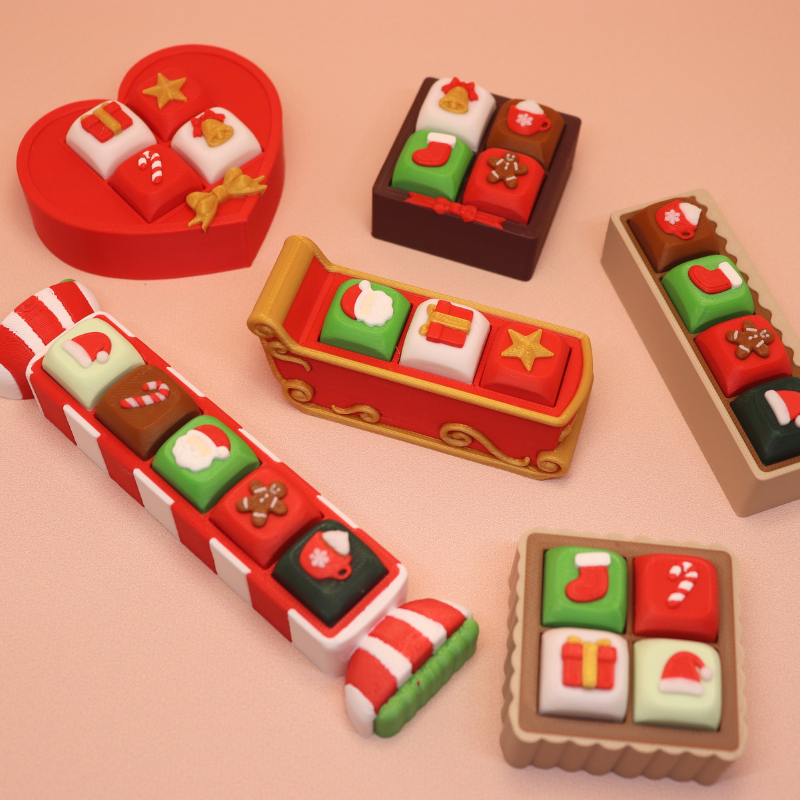 Merry Little Clicks 🎄 Christmas Multi-Button Fidget Clickers