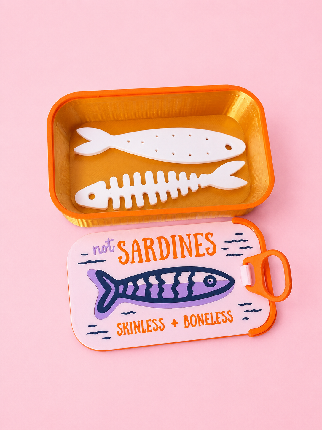 🐟 Not Sardines Jewelry Holder Container