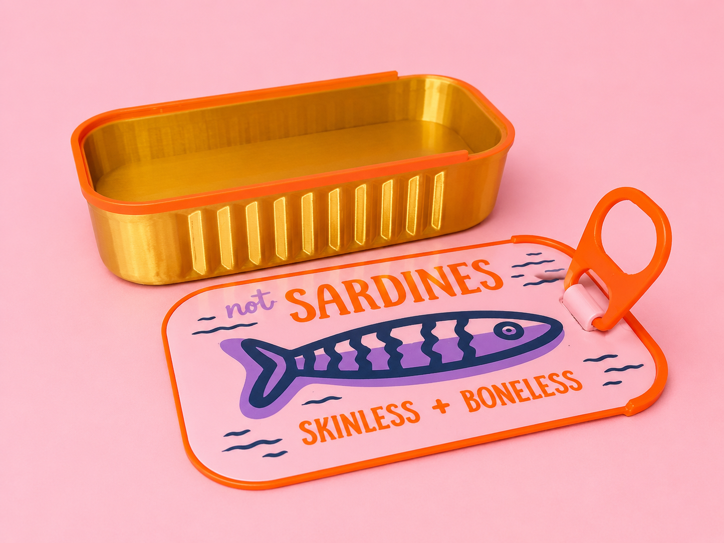 🐟 Not Sardines Jewelry Holder Container
