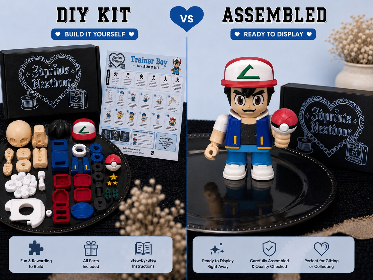 Chunky Brick-Inspired Character DIY Kit | Mystery or Pick Your Character