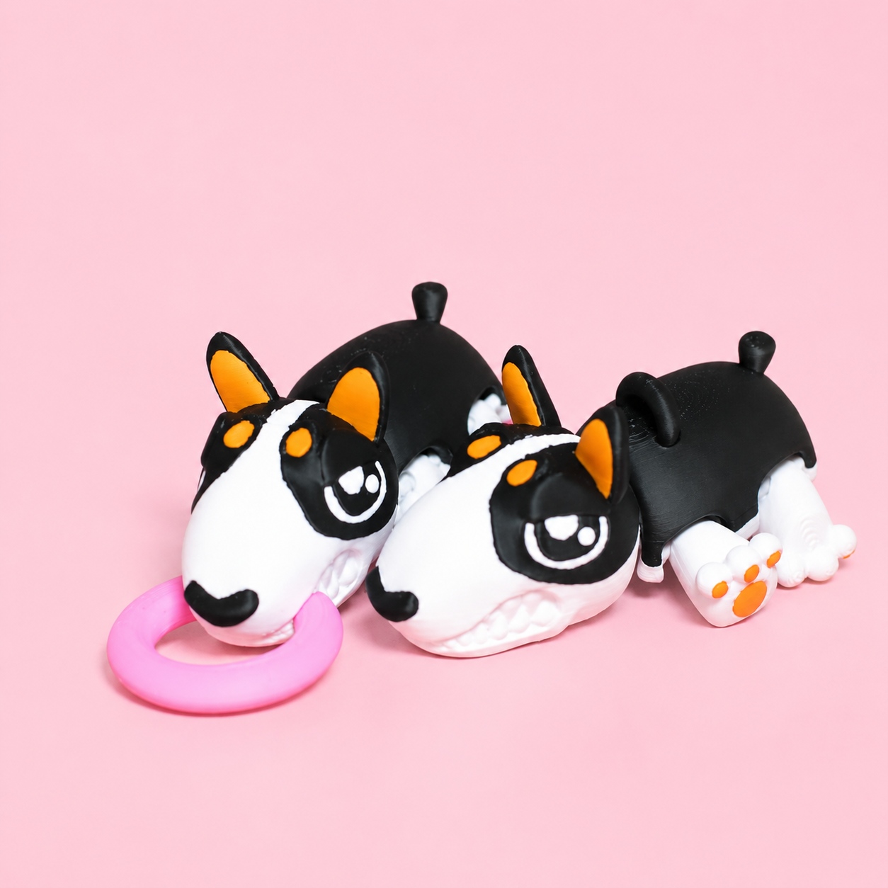🐾 Bite Down Toys Flexi Pups