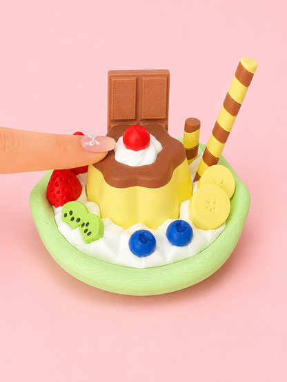 🍮 Flan Parfait Fidget Clicker