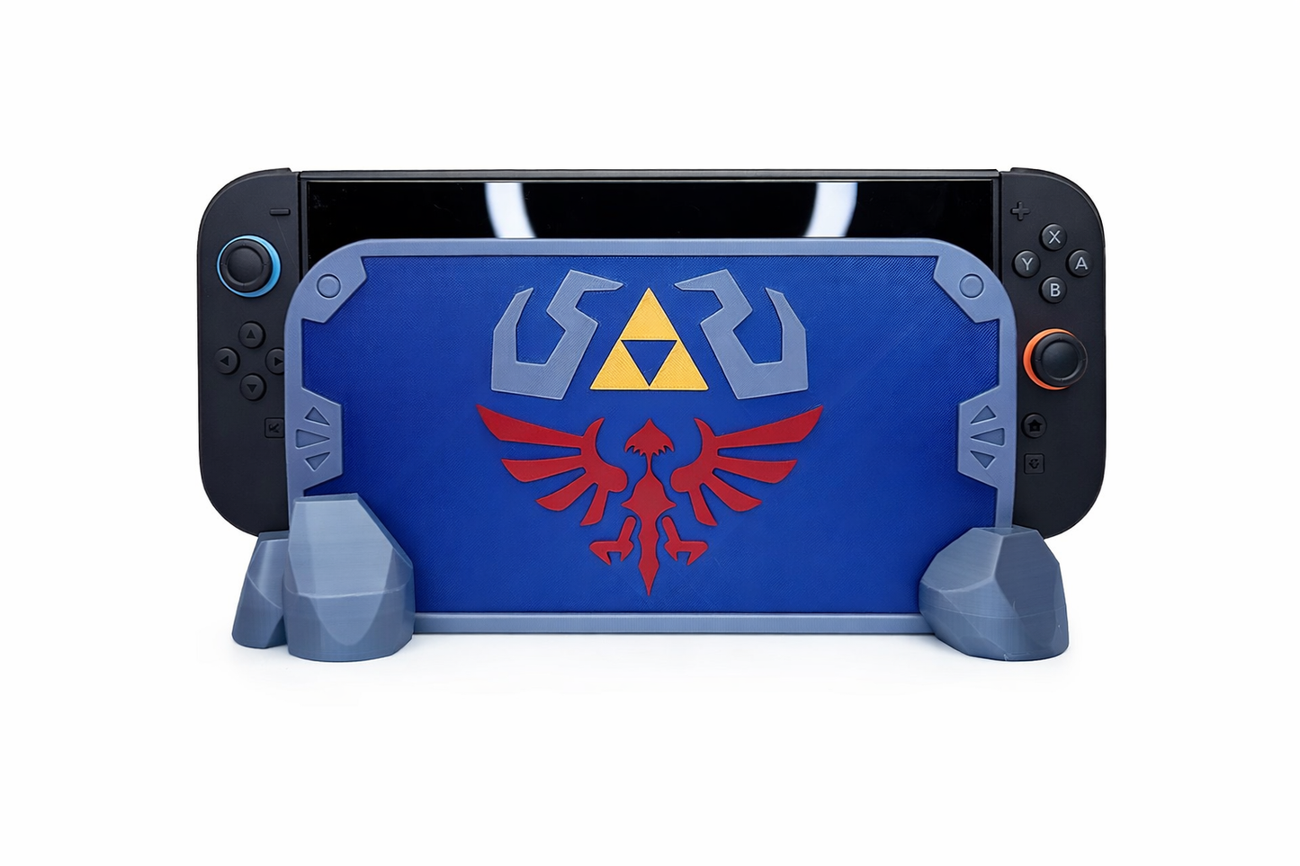 Shield-Inspired Switch Dock Stand| Aesthetic Game Setup Holder