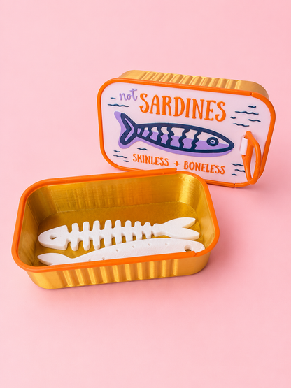 🐟 Not Sardines Jewelry Holder Container