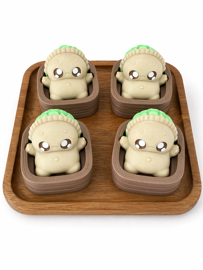 Kawaii GyozaBoo Dumpling Clicker Fidget 🥟✨