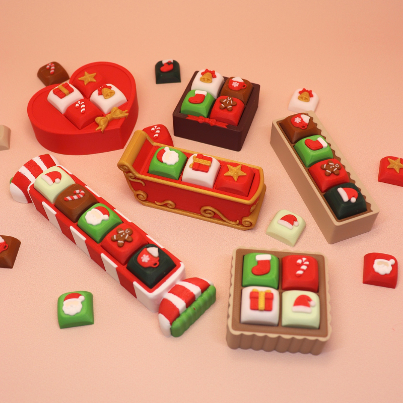Merry Little Clicks 🎄 Christmas Multi-Button Fidget Clickers