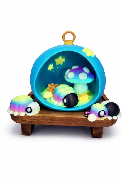 Glow-In-The-Dark Articulated Bug Display