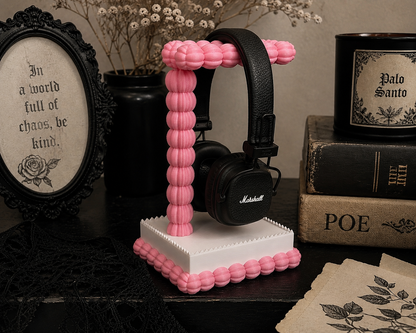Kawaii Cake Headphone Stand| Kawaii Desk Headphone Holder | Gamer Desk Decor