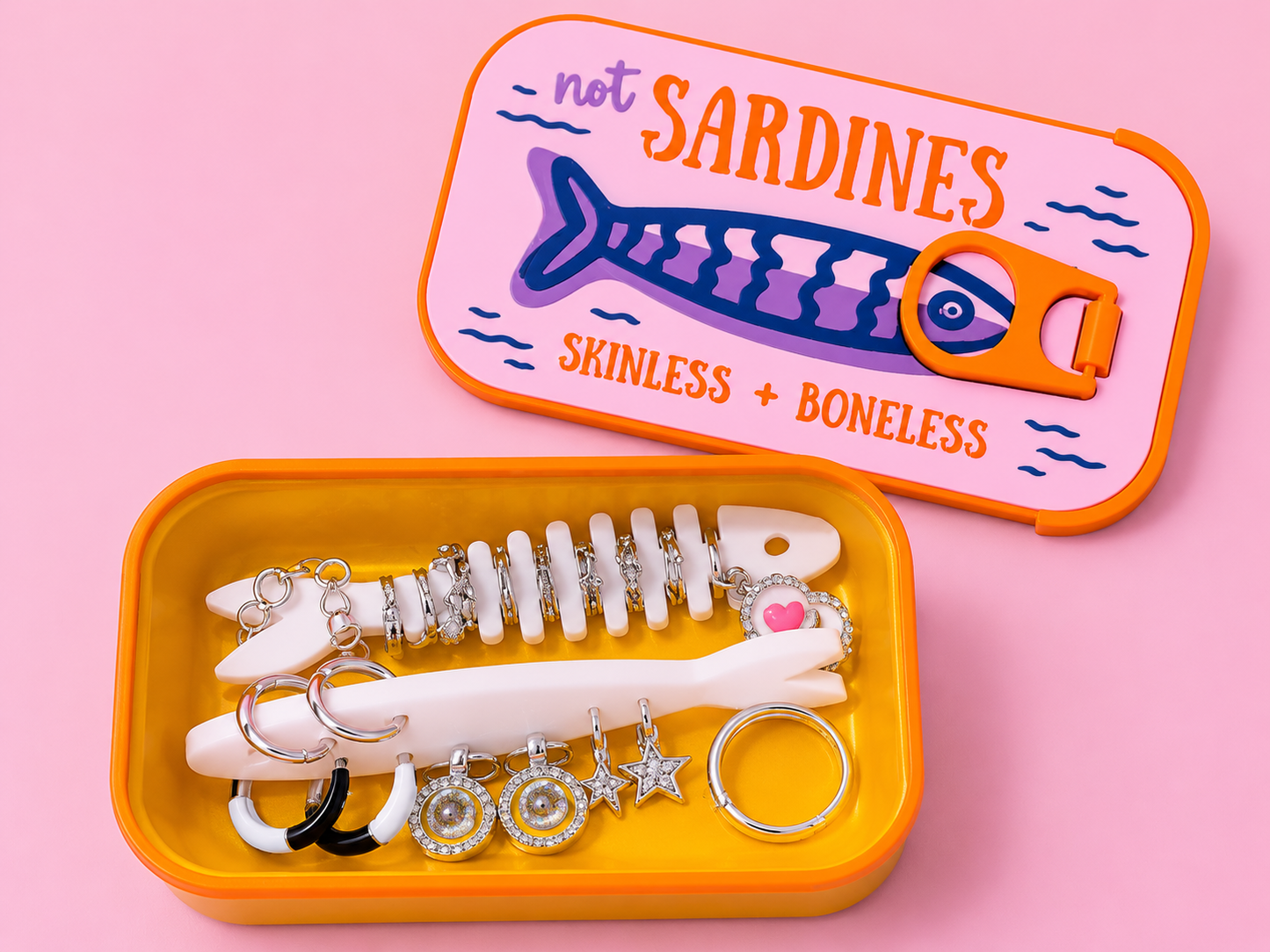 🐟 Not Sardines Jewelry Holder Container