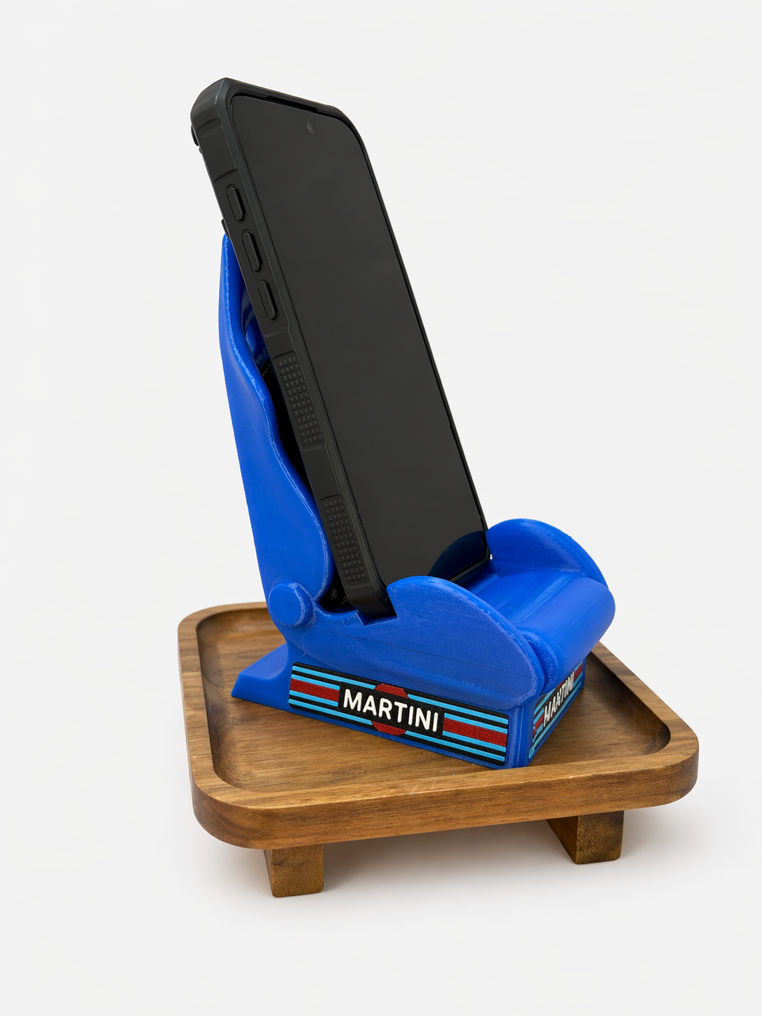 Sparco Racing Seat Inspired Phone Dock| Desk Setup Charger Stand | Gamer Room Decor