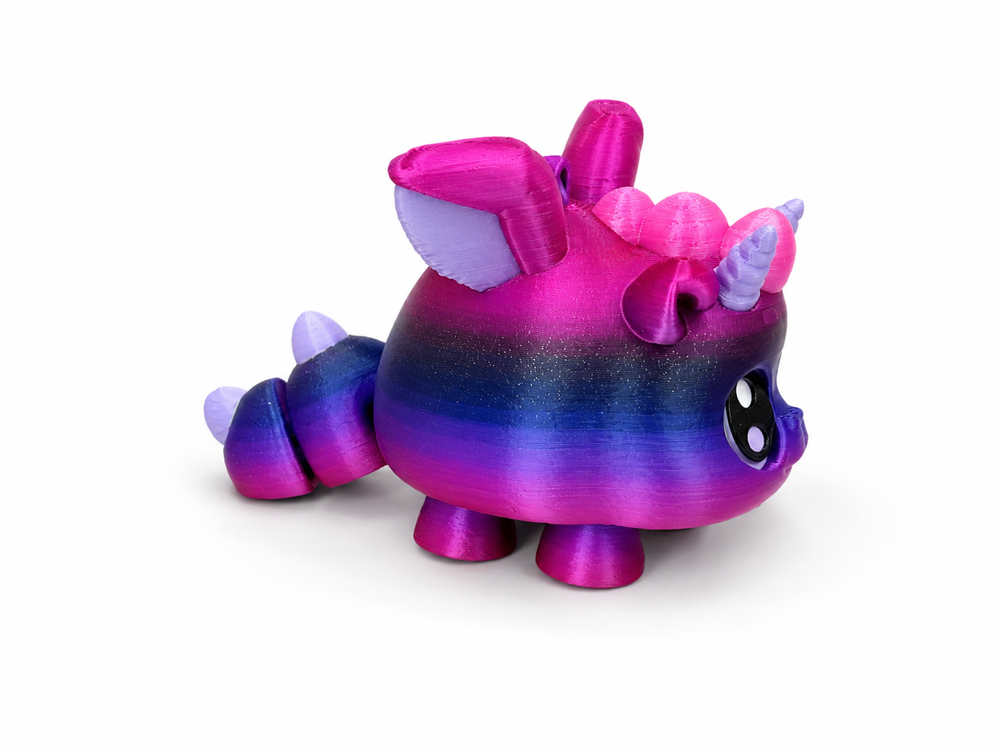 Galaxy Dragon Stompy Fantasy Keychain Set