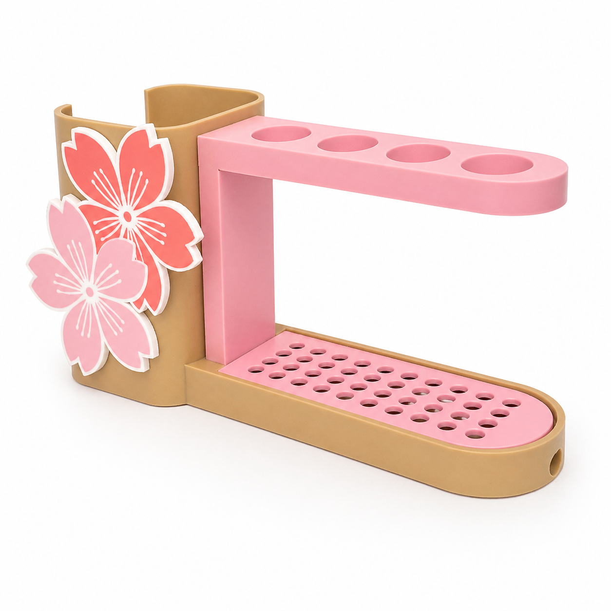 Cherry Blossom Bathroom Set | Toothbrush Holder| Soap Holder🌸