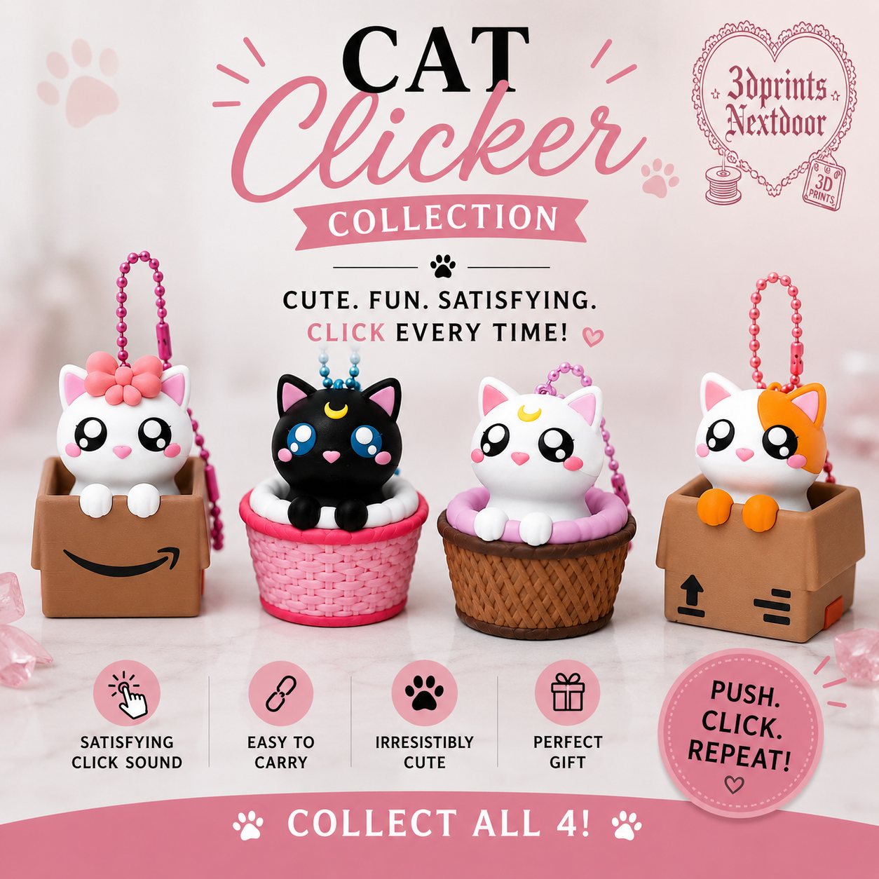Pick Your Kitty Clickers 🖤