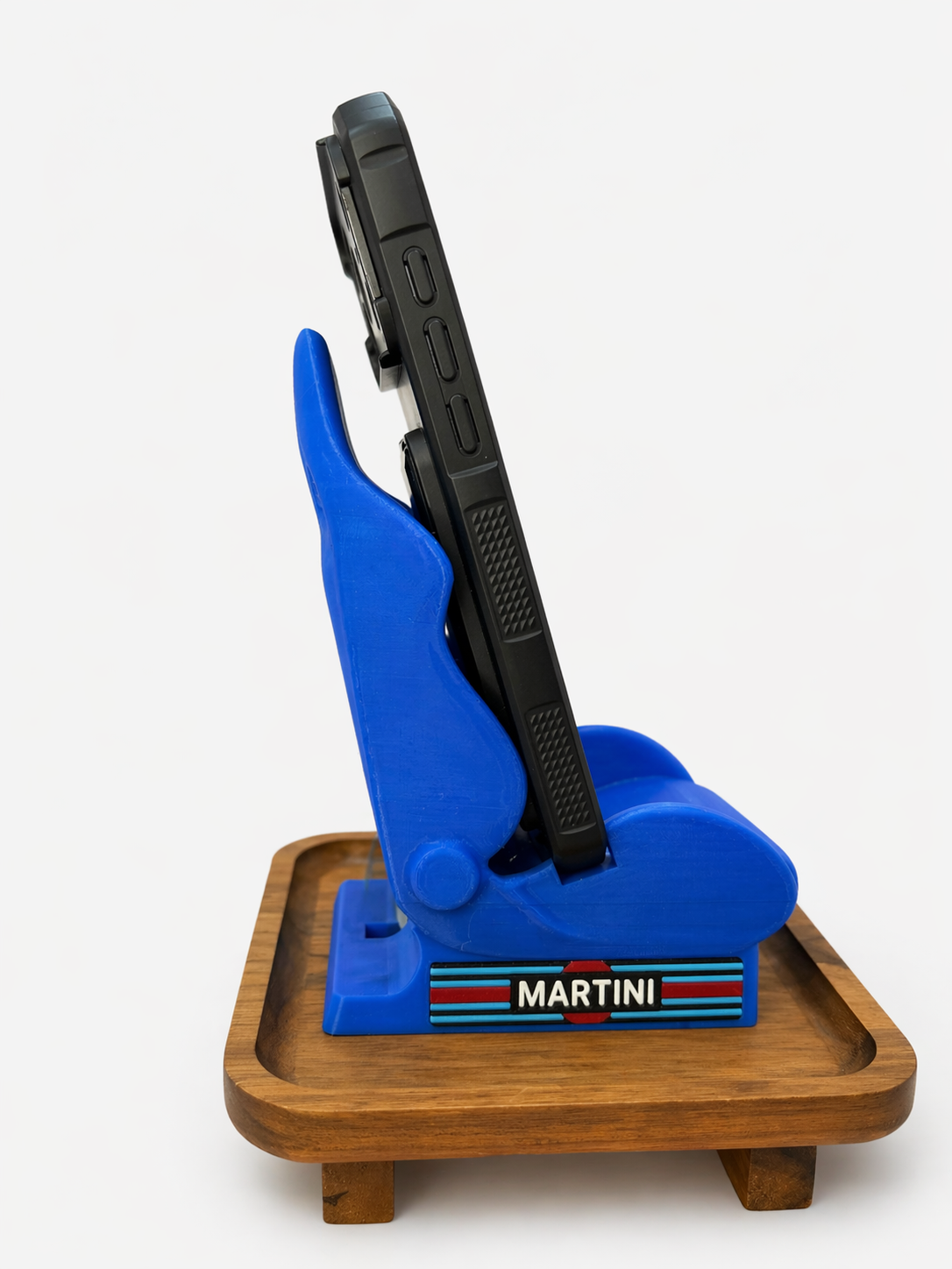 Sparco Racing Seat Inspired Phone Dock| Desk Setup Charger Stand | Gamer Room Decor