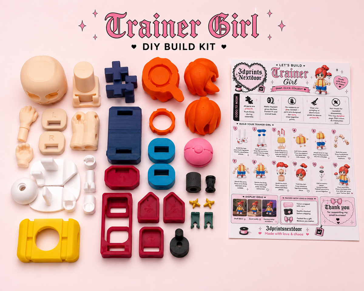 Chunky Brick-Inspired Character DIY Kit | Mystery or Pick Your Character