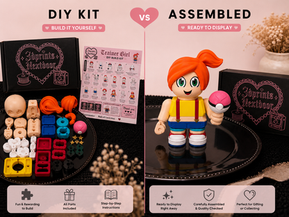 Trainer Girl Collectable Figure-DIY Kit or Fully Assembled✨