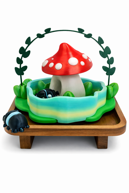 🍄 Glow Mushroom Articulated Bug Mini World