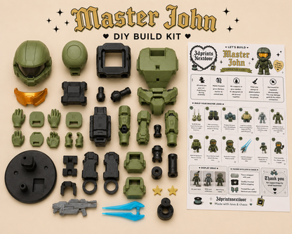 Master John DIY Build Kit💚