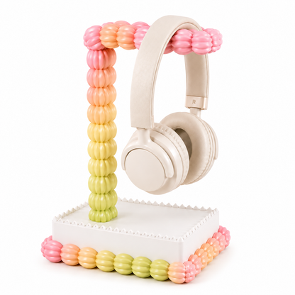 Kawaii Cake Headphone Stand| Kawaii Desk Headphone Holder | Gamer Desk Decor