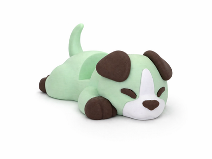 Kawaii  Pitty Pup Phone Holder | Kawaii Desk Stand | Cute Puppy Phone Stand