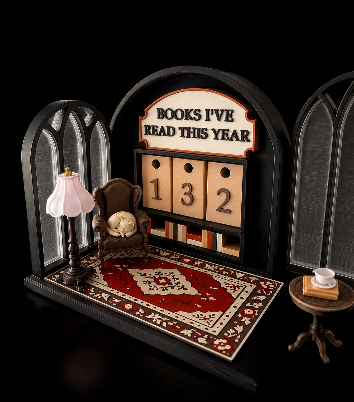 📚✨ Reading Sanctuary Book Counter ✨📚