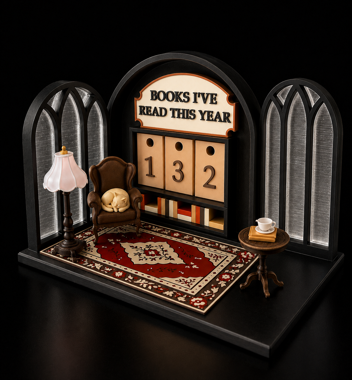 📚✨ Reading Sanctuary Book Counter ✨📚