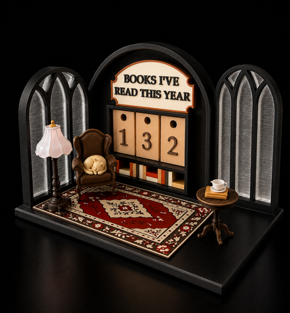 📚✨ Reading Sanctuary Book Counter ✨📚