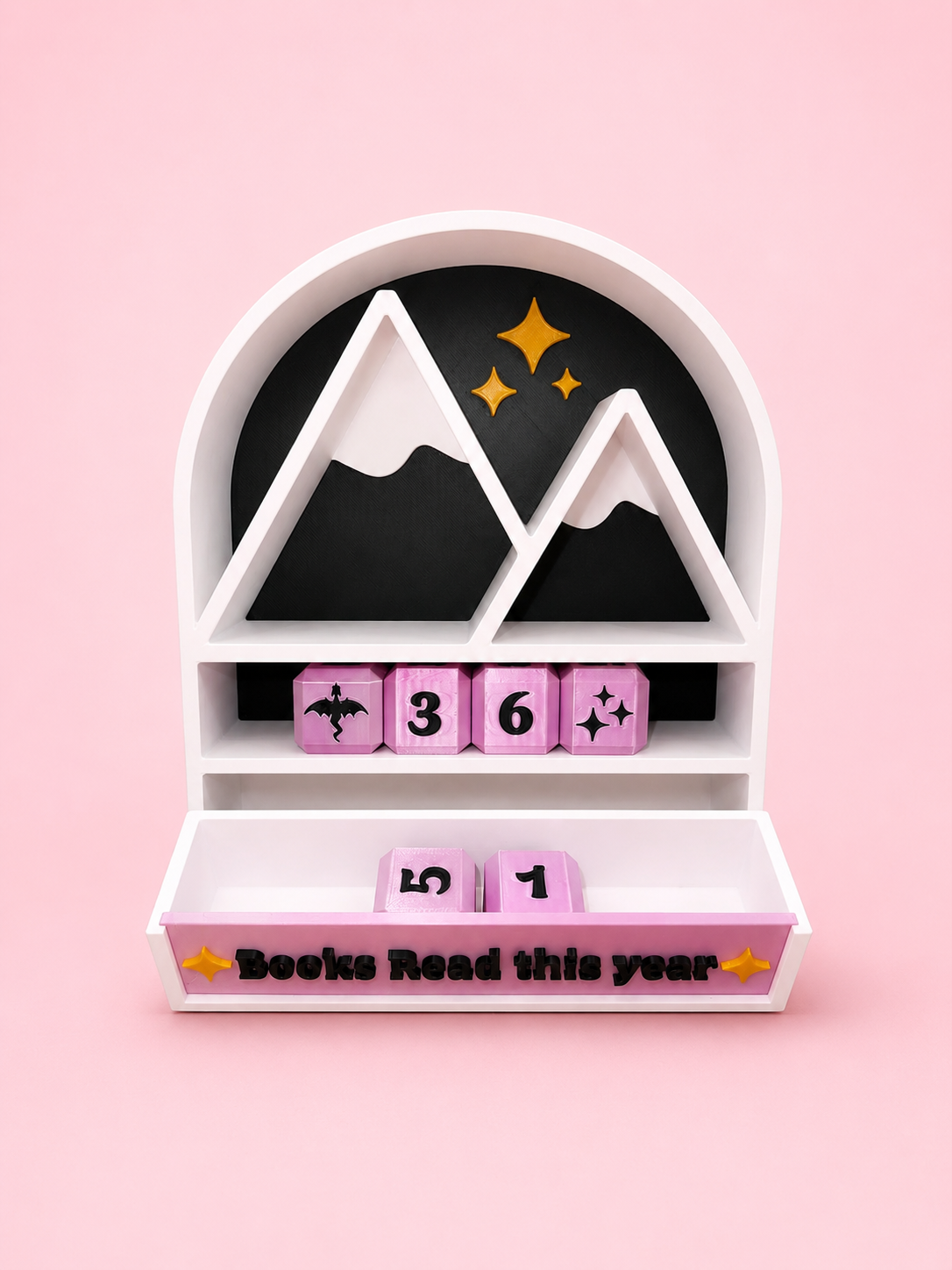 Fantasy Book Counter – Books Read This Year Tracker ✨📚