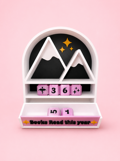 Fantasy Book Counter – Books Read This Year Tracker ✨📚
