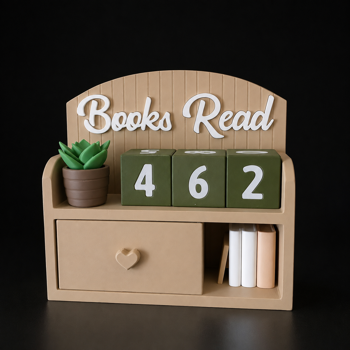 Tiny Shelf Reading Tracker 📚