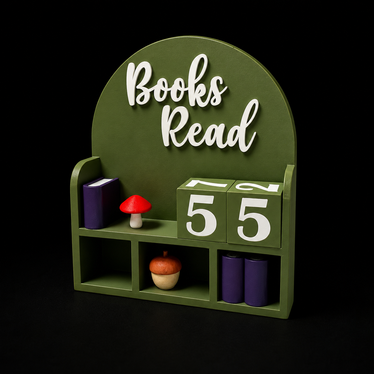 Woodland Books Read Counter 📚🍄