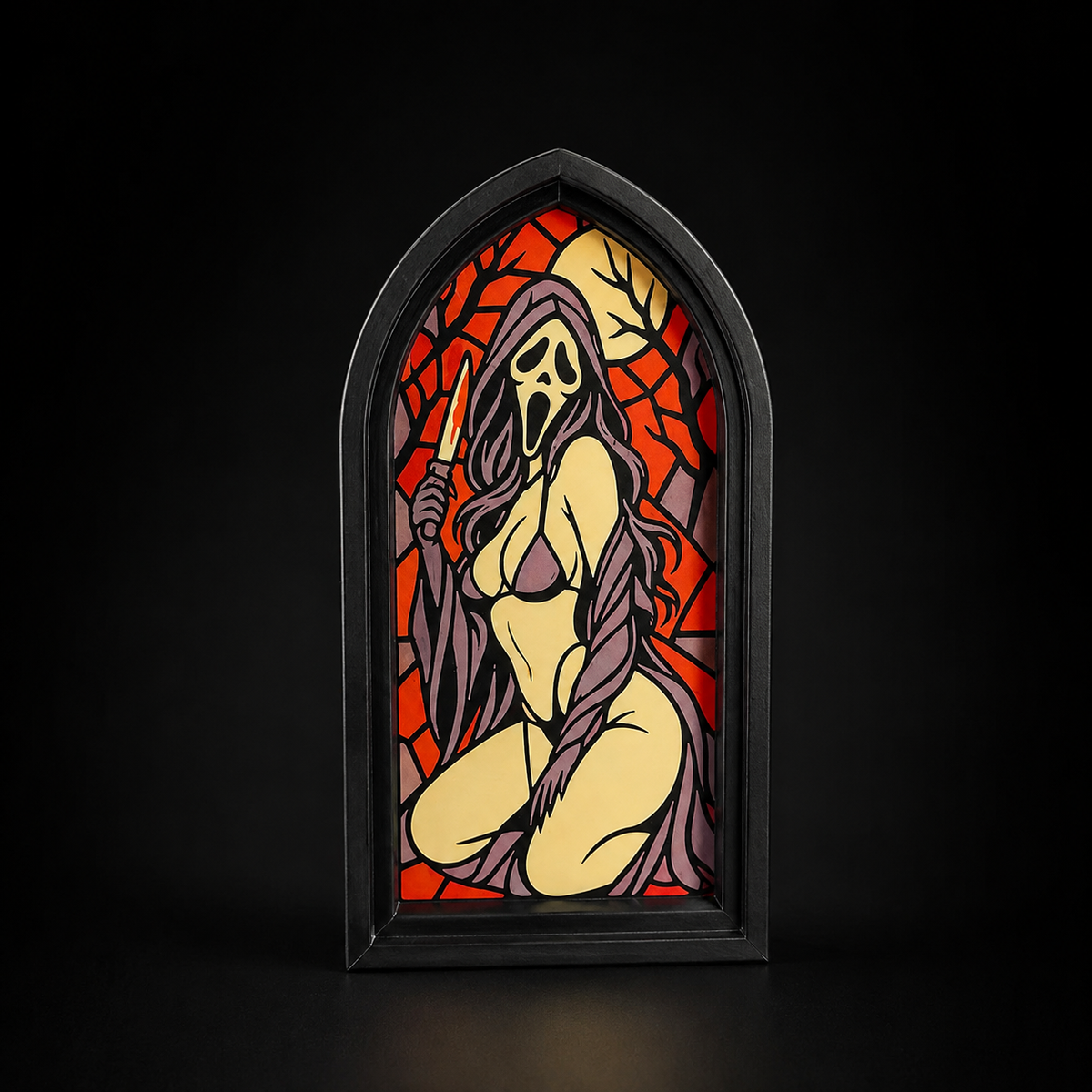 BookTok Stained Glass Book Nook Decor ✨📚