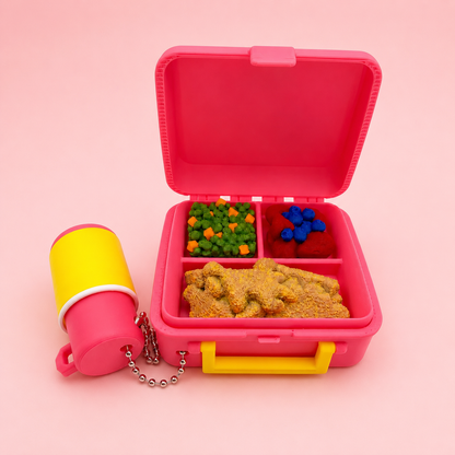 Retro Lunchbox Clicker 🍕🦕