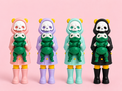 Little Grim & His Creepy Critters 💀🐸🖤