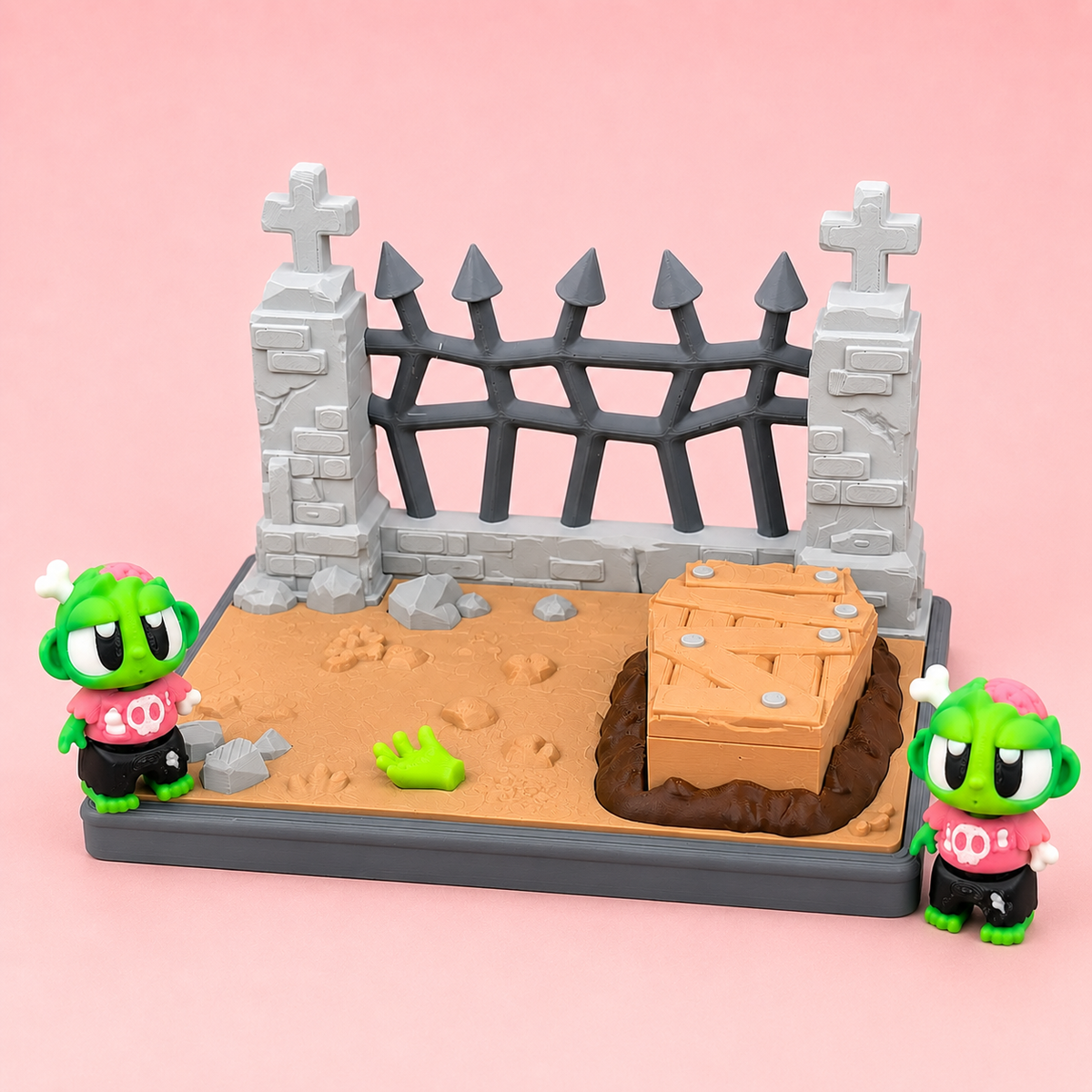 Tiny Tomb Flexi Takeover Playset 🪦💚