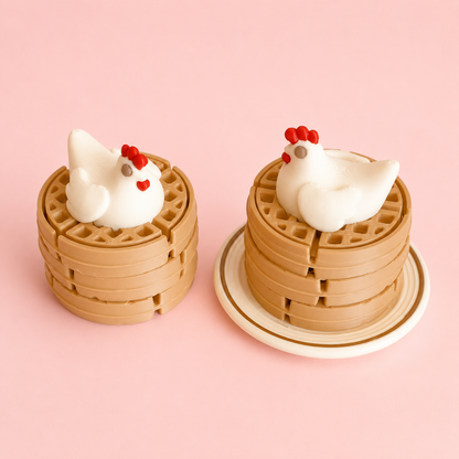 The Waffle Cottage Collection – Clicker Keychains