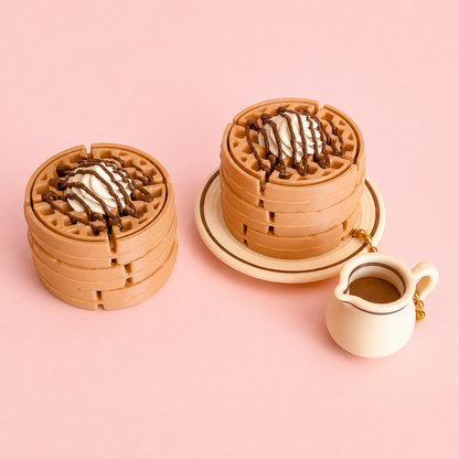 The Waffle Cottage Collection – Clicker Keychains