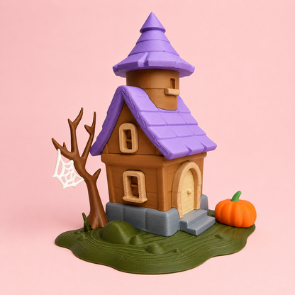 💀🔮 Little Coven Flexi Skeleton Witch Playset