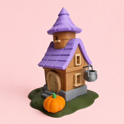 💀🔮 Little Coven Flexi Skeleton Witch Playset