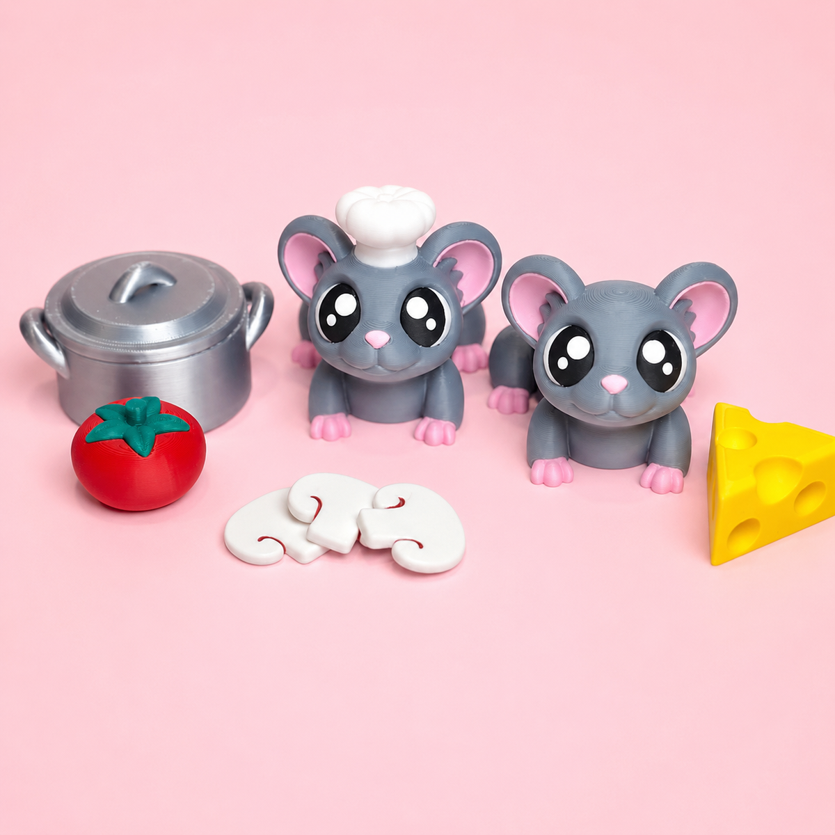 🐭🍅 Tiny Mouse Kitchen Flexi