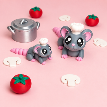 🐭🍅 Tiny Mouse Kitchen Flexi