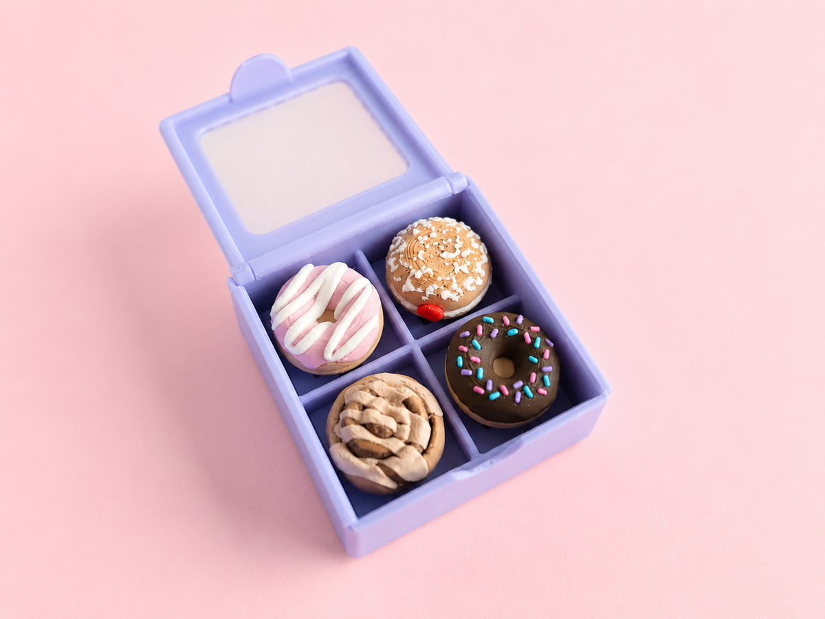 🍩 Assorted Donut Bakery Clicker Box