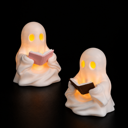 👻📖 The Little Reading Ghost Decor